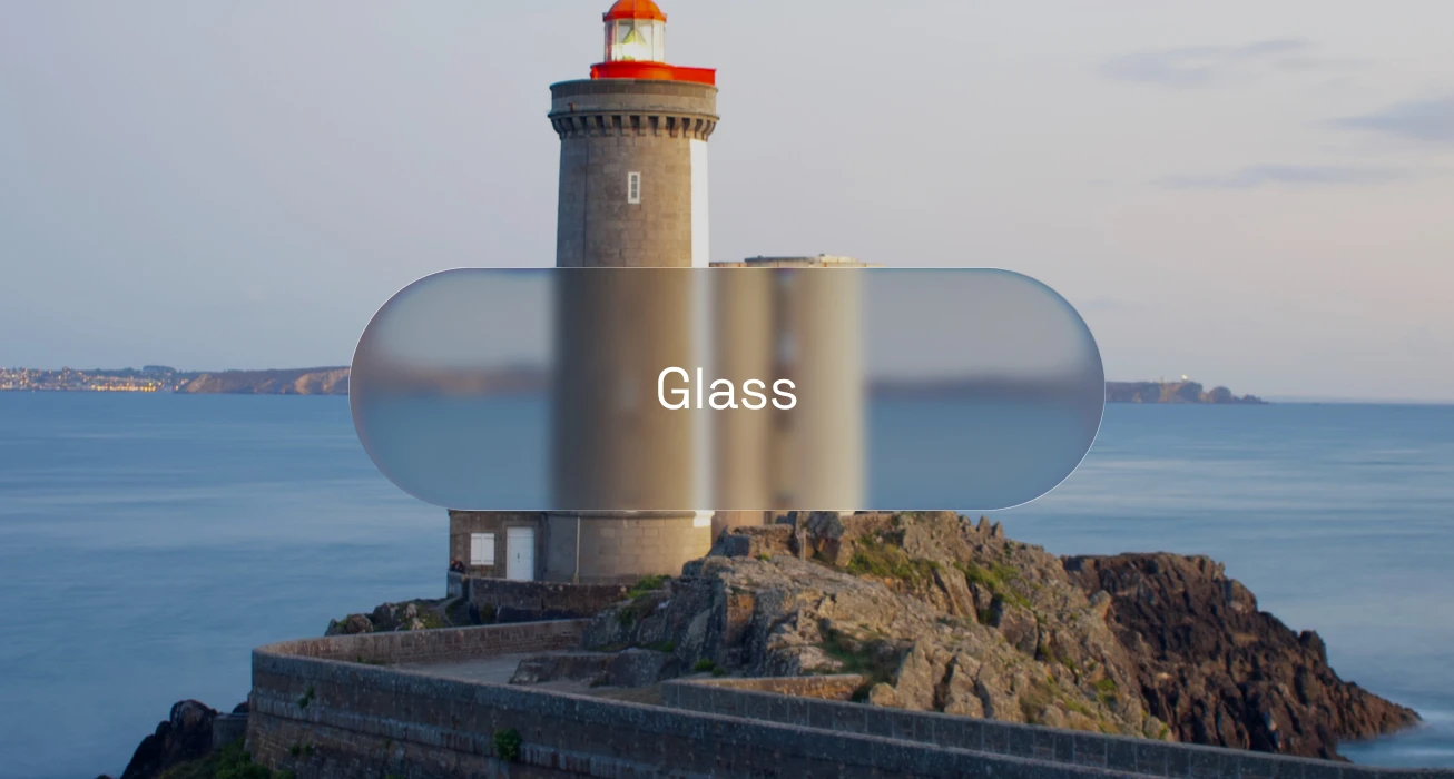 Liquid glass effect - Figma