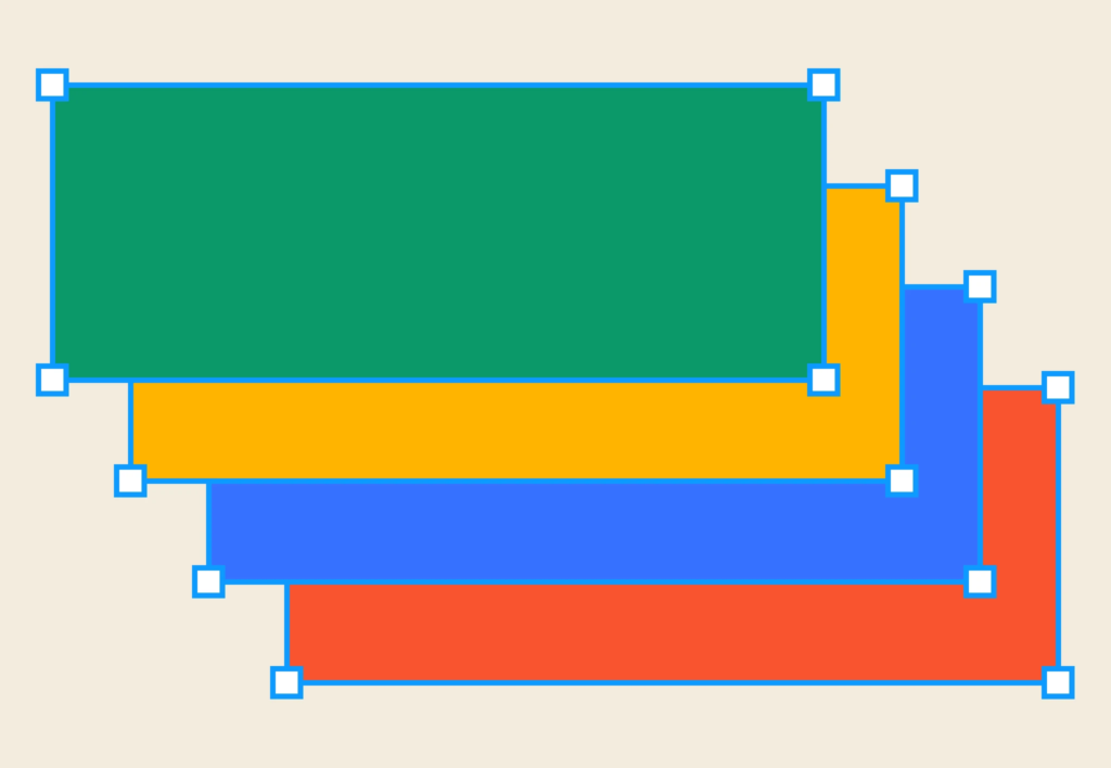 Les frames et groupes dans Figma