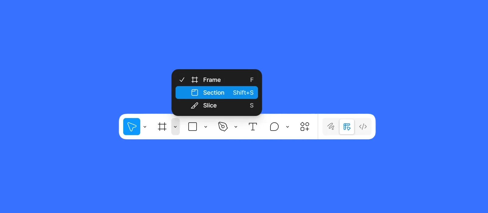 Créer une section - Figma