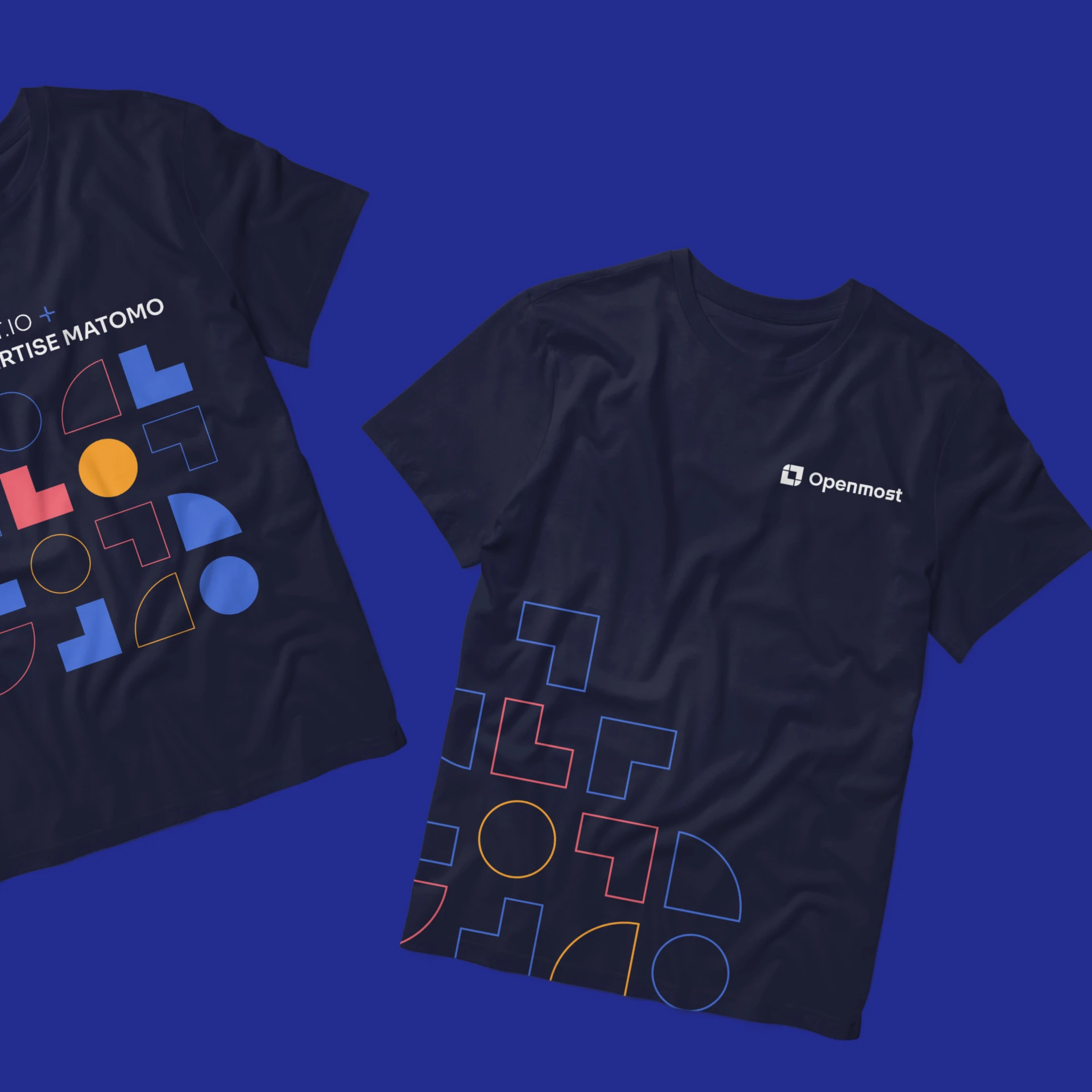 Openmost print creation t-shirt minimal geometric
