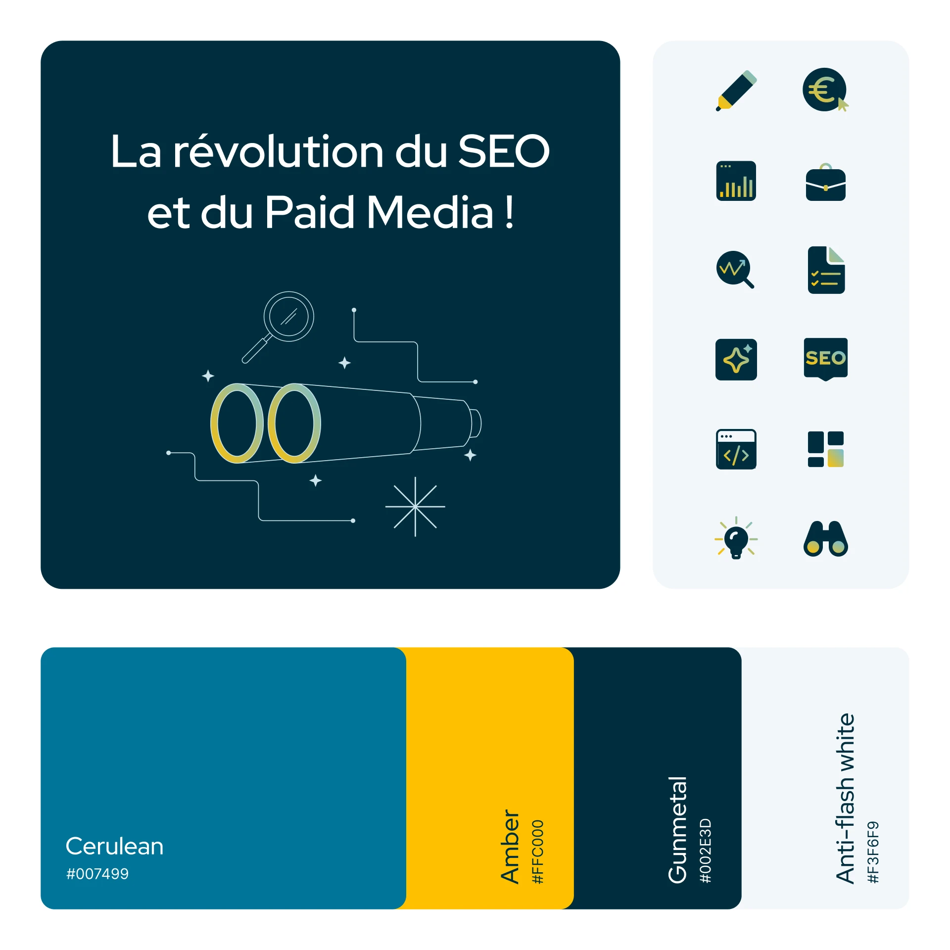 Peak Ace charte graphique site web