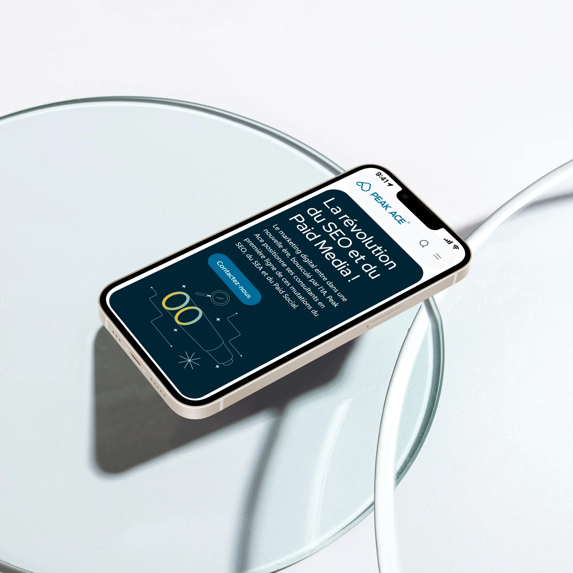 Peak Ace responsive site web