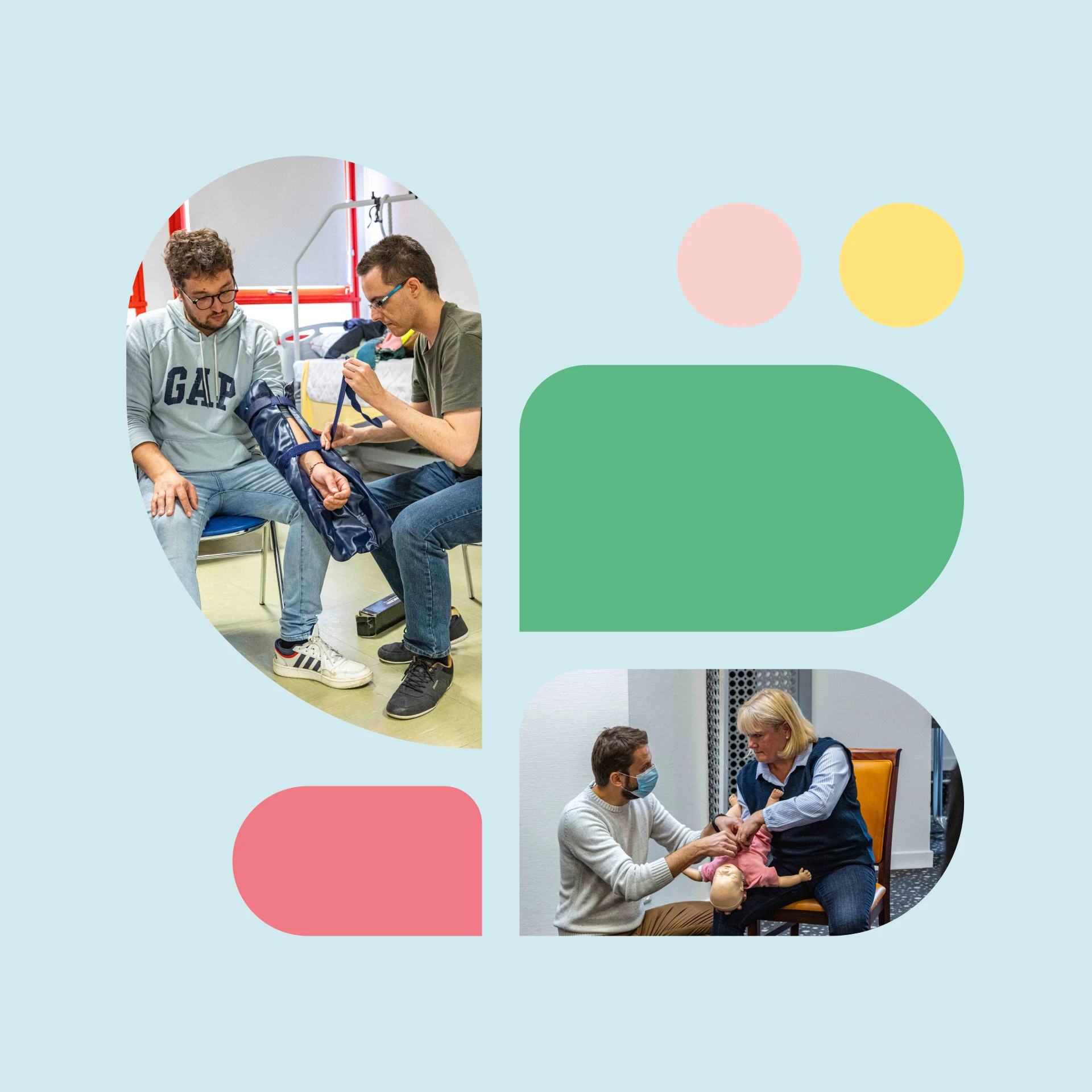 Sauve Performance éléments graphiques site web