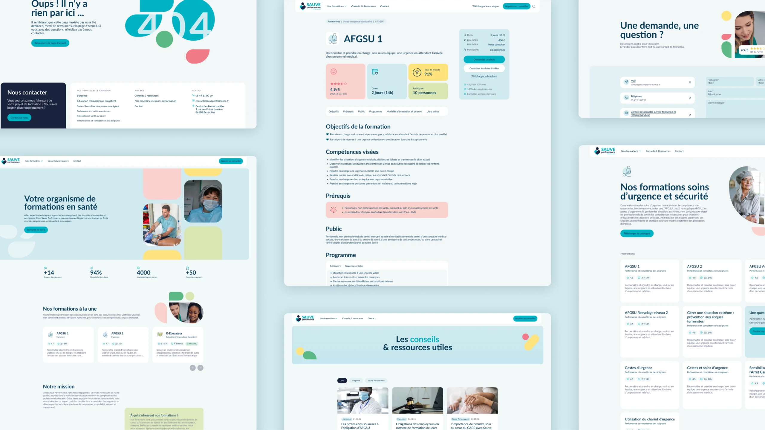 Sauve performance site web