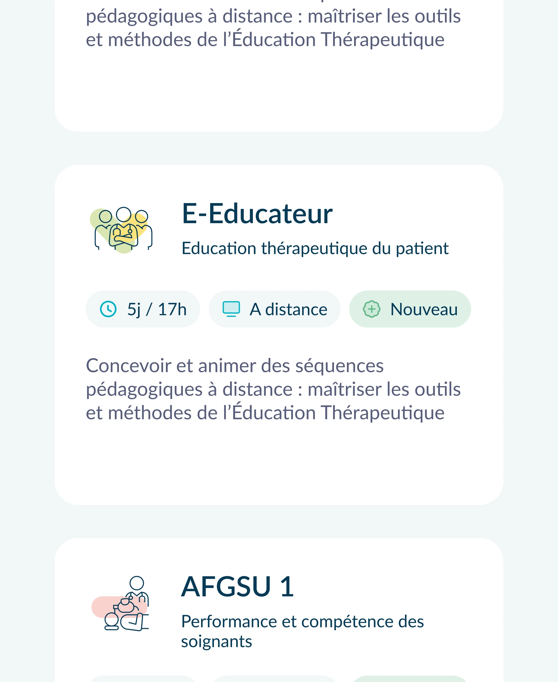 Sauve performance formations santé détails