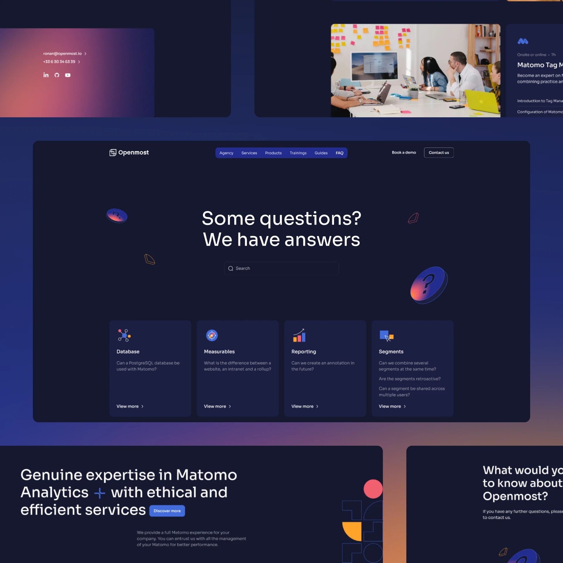 openmost site web gallerie