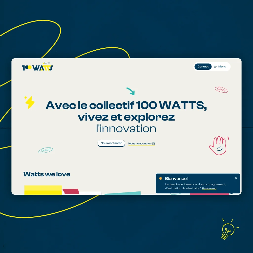 collectif 100 watts site web